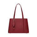 Virant Collection Modern Burgundy Leather Handbag for Women